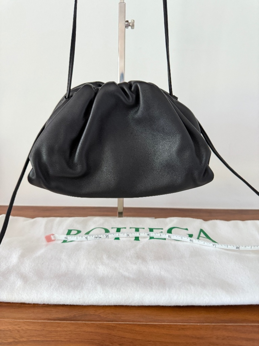 Bottega Veneta Smooth Pouch in Black